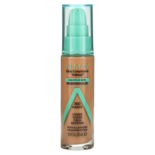 Almay-Clear Complexion Makeup-300 Naked-1 fl oz (30 ml)