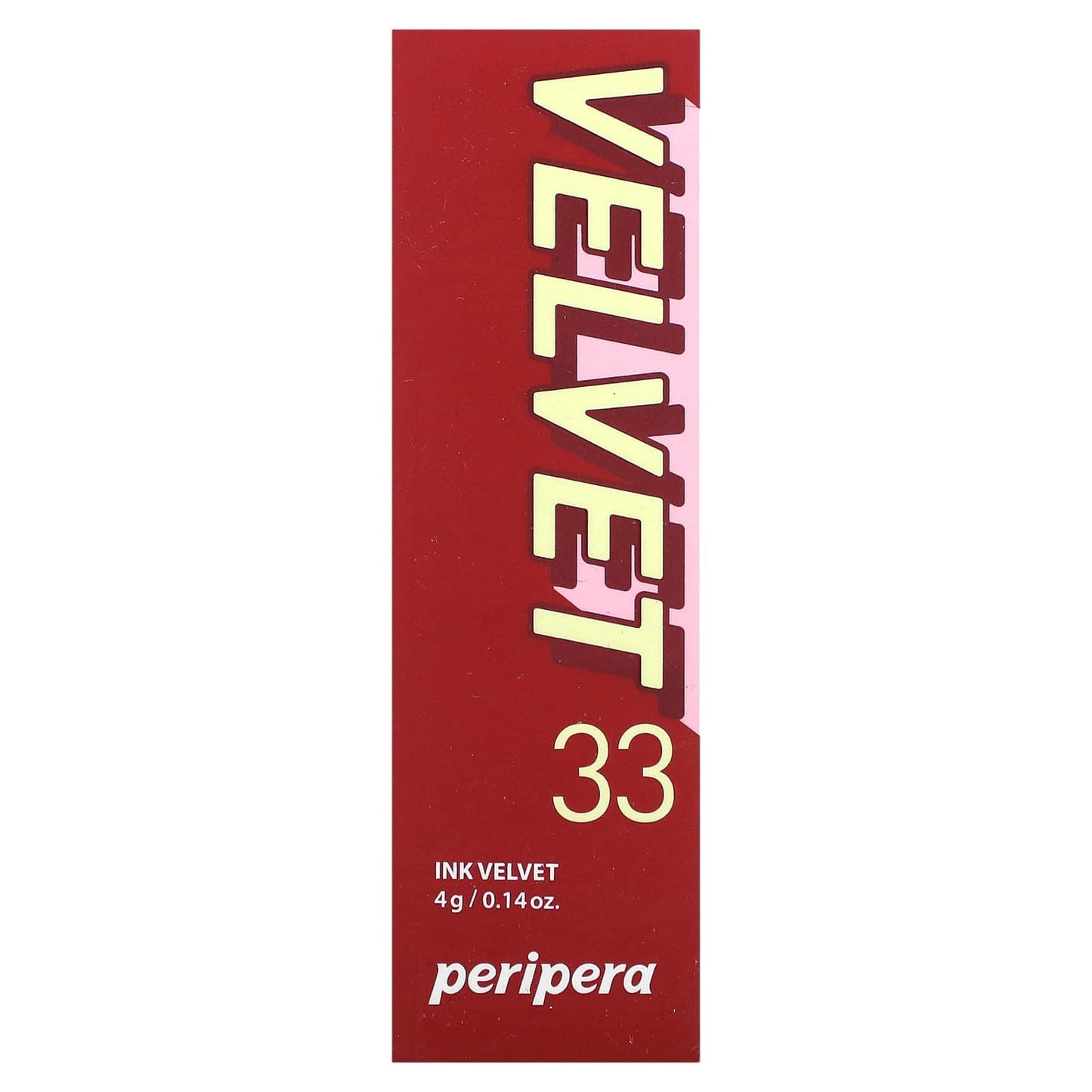 Peripera, Ink Velvet Lip Tint, 33 Pure Red, 0.14 oz (4 g)