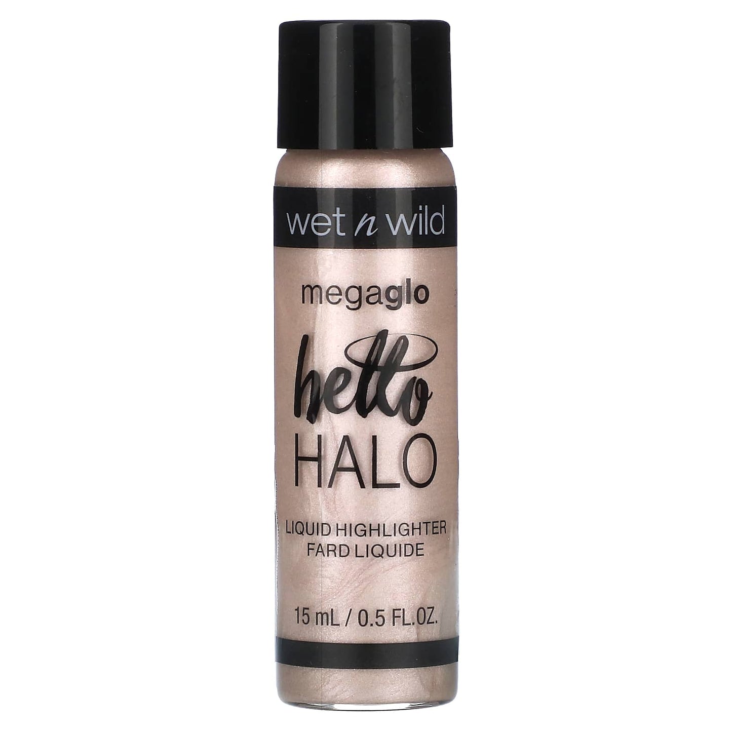 wet n wild-MegaGlo-Hello Halo Liquid Highlighter-304A Halo-Goodbye-0.5 fl oz (15 ml)