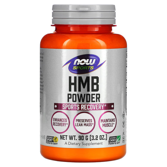 NOW Foods-Sports-HMB Powder-Sports Recovery-3.2 oz (90 g)