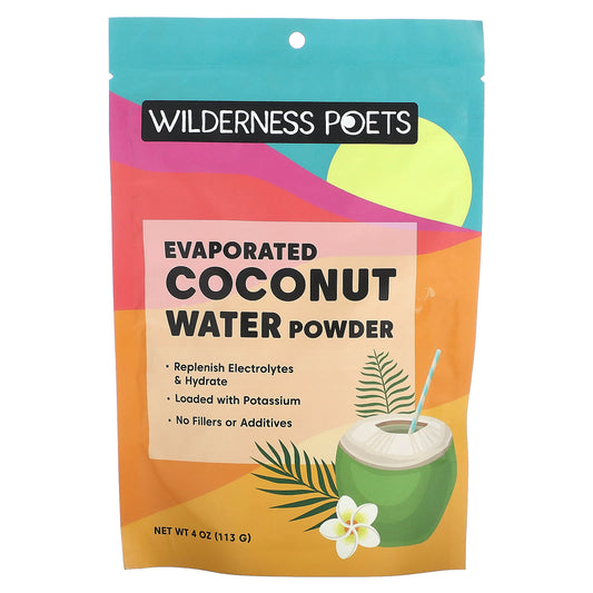 Wilderness Poets-Coconut Water Powder-Evaporated-4 oz (113 g)