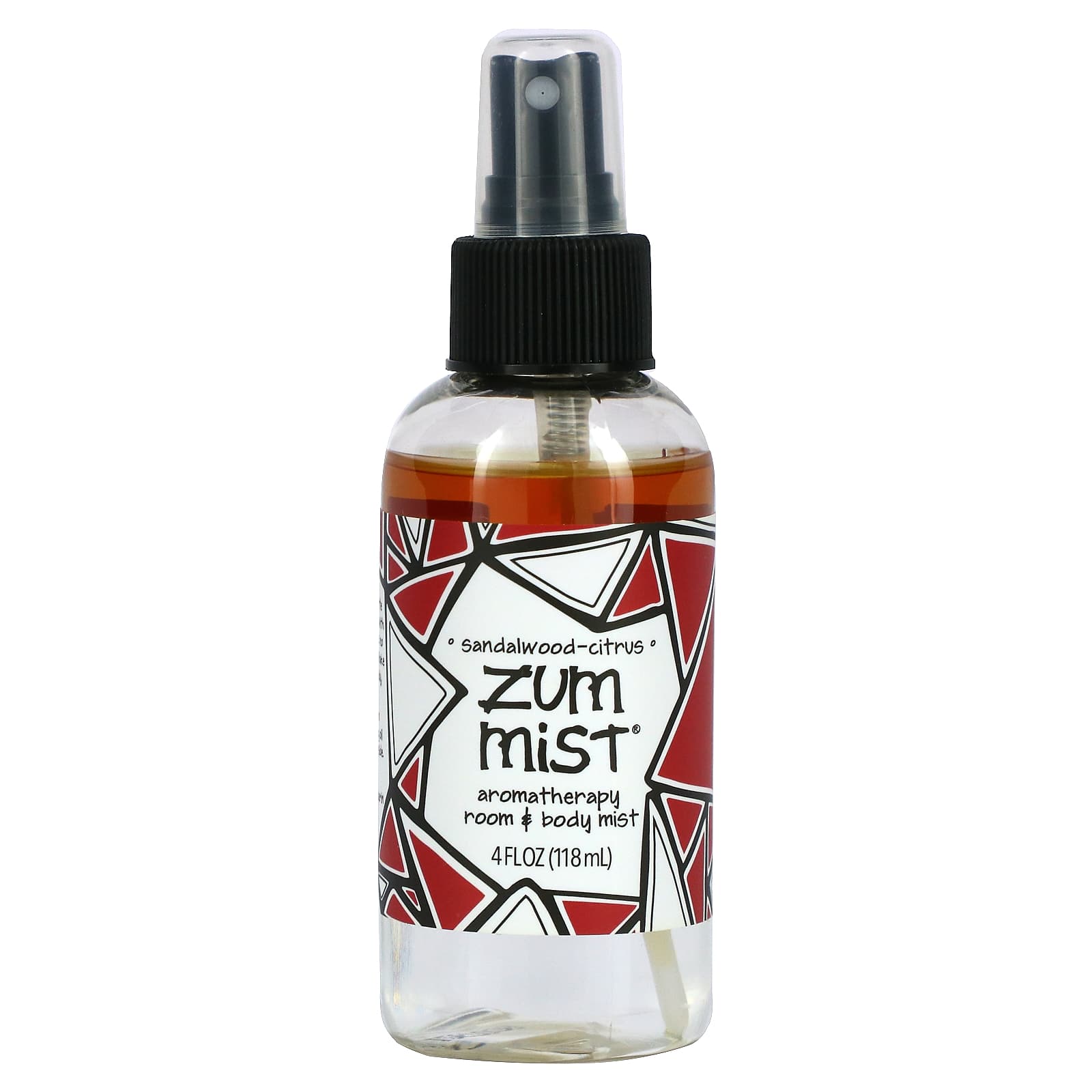 ZUM-Zum Mist-Aromatherapy Room & Body Mist-Sandalwood-Citrus-4 fl oz (118 ml)