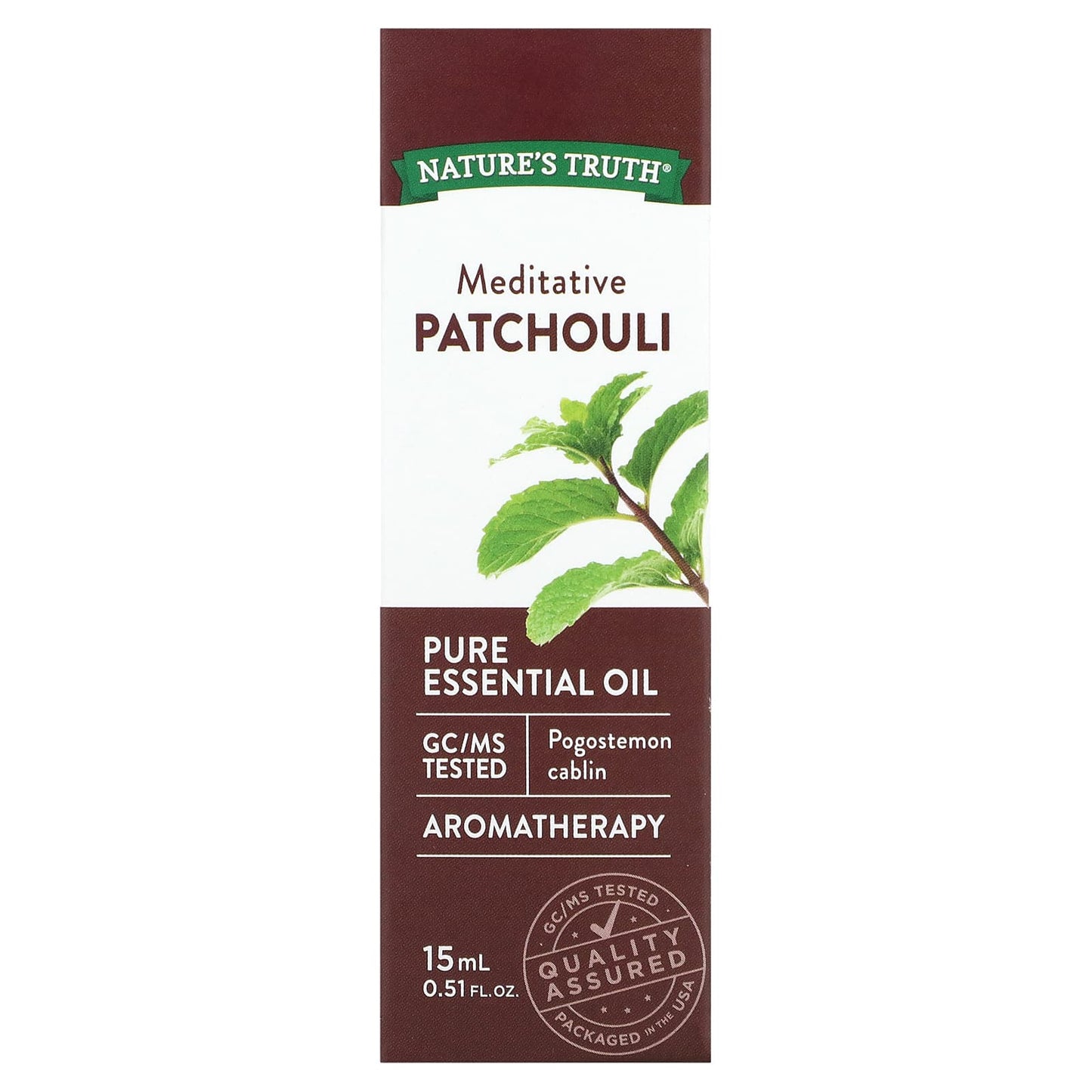 Nature's Truth, Pure Essential Oil, Meditative Patchouli , 0.51 fl oz (15 ml)