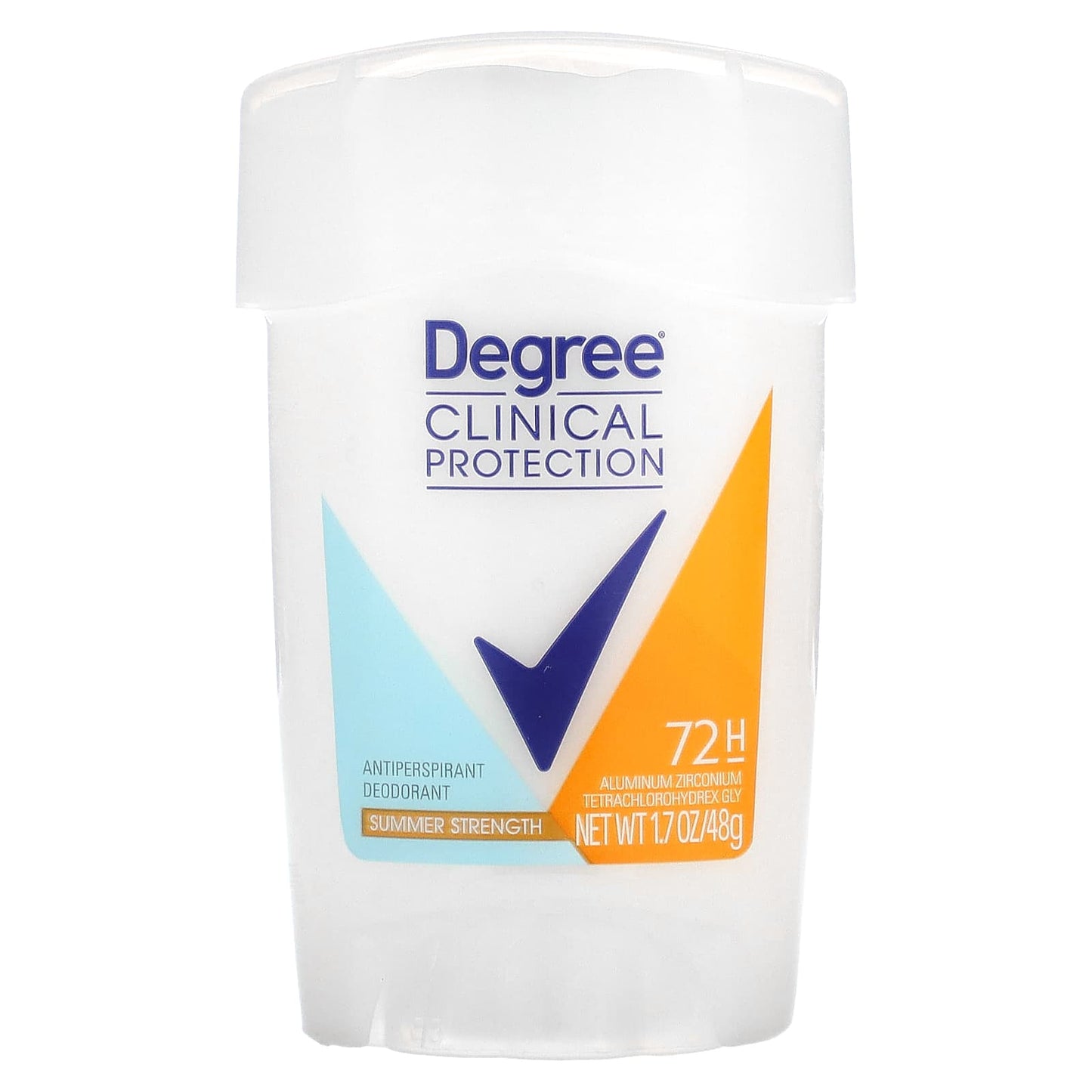 Degree, Women, Clinical Protection, Antiperspirant Deodorant, Soft Solid, Summer Strength, 1.7 oz (48 g)