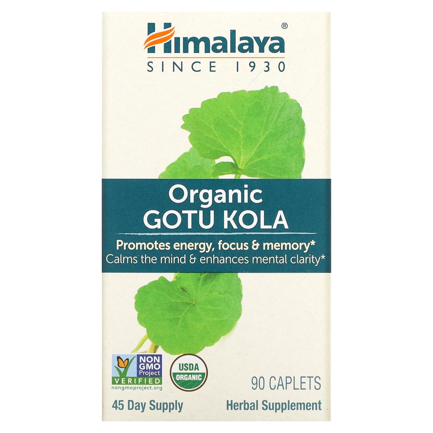 Himalaya-Organic Gotu Kola-90 Caplets