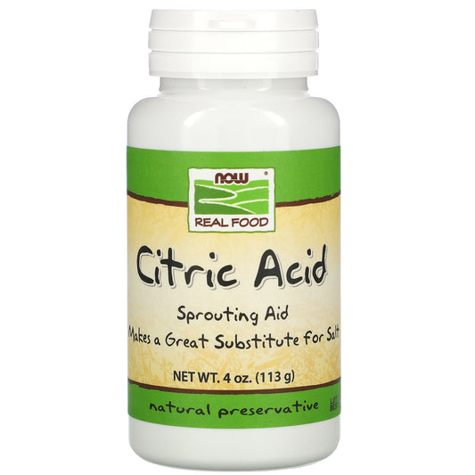 NOW Foods-Citric Acid-4 oz (113 g)