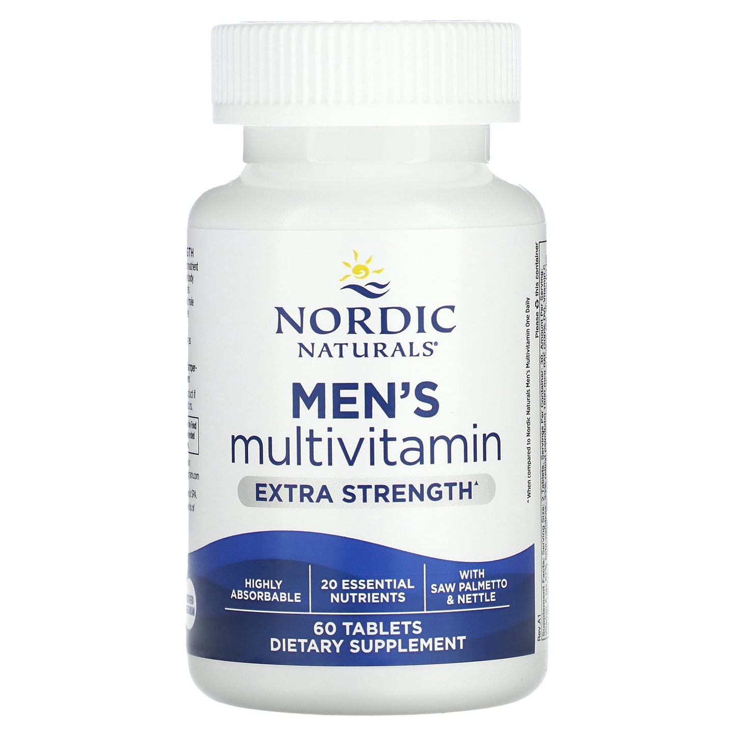 Nordic Naturals, Men's Multivitamin, Extra Strength, 60 Tablets