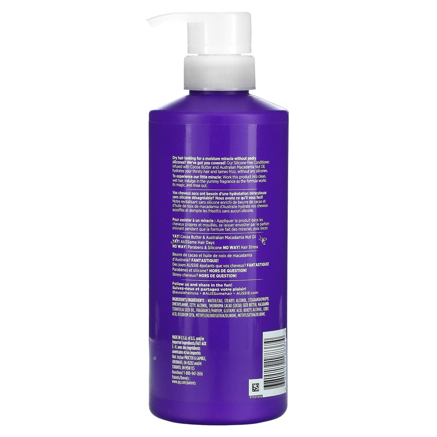 Aussie, Miracle Coils, Silicone Free Conditioner, 16 fl oz (473 ml)