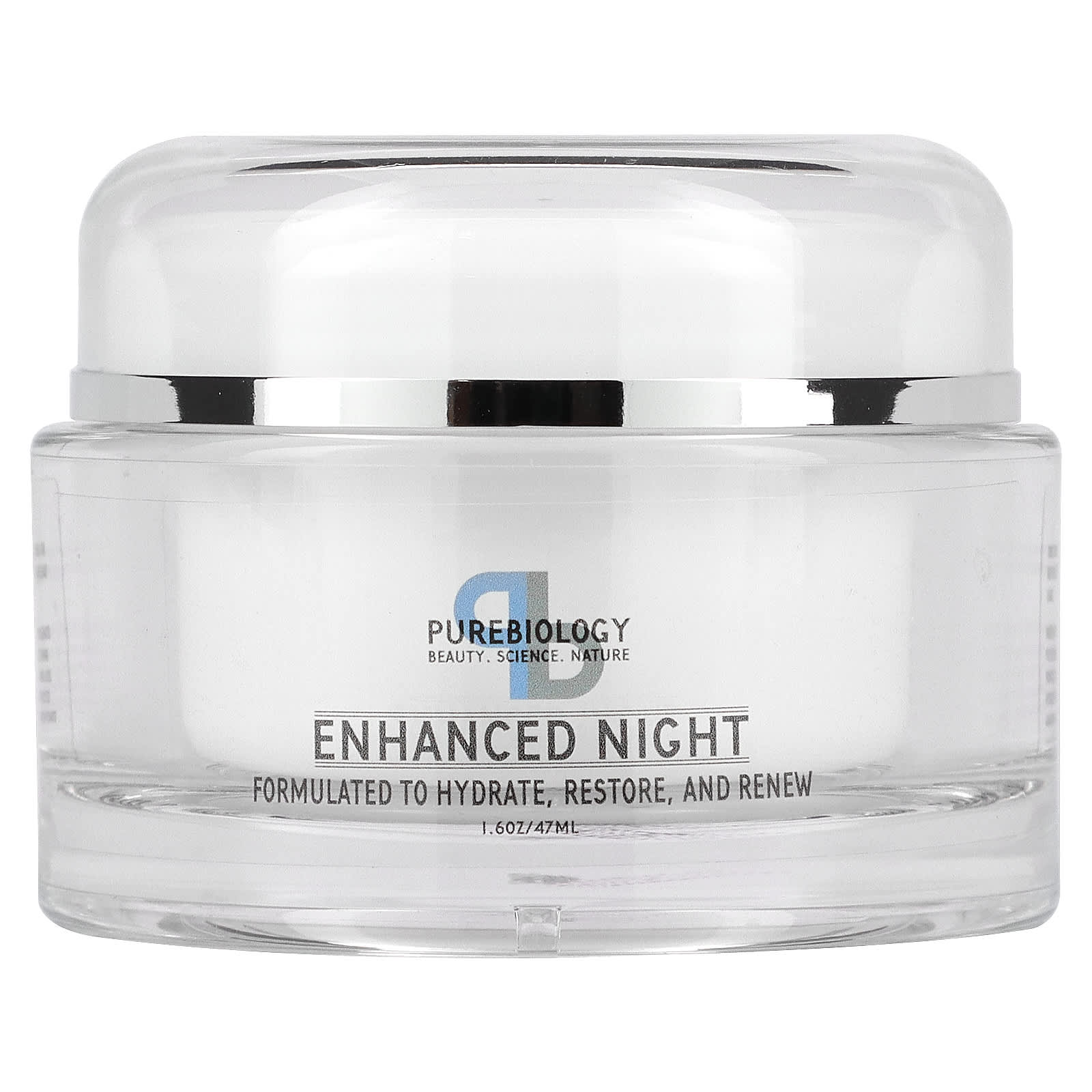 Pure Biology-Enhanced Night Cream-1.6 oz (47 ml)