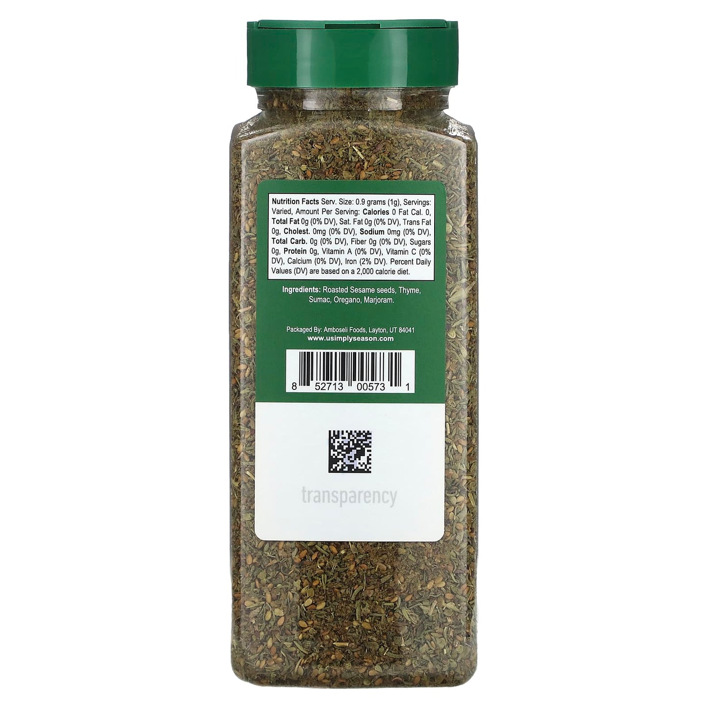 USimplySeason, Original Za'atar, 16 oz (453 g)