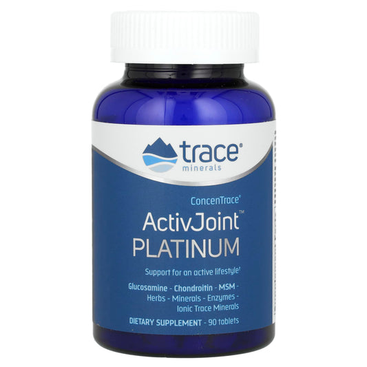 Trace Minerals ®-ConcenTrace-ActivJoint Platinum-90 Tablets