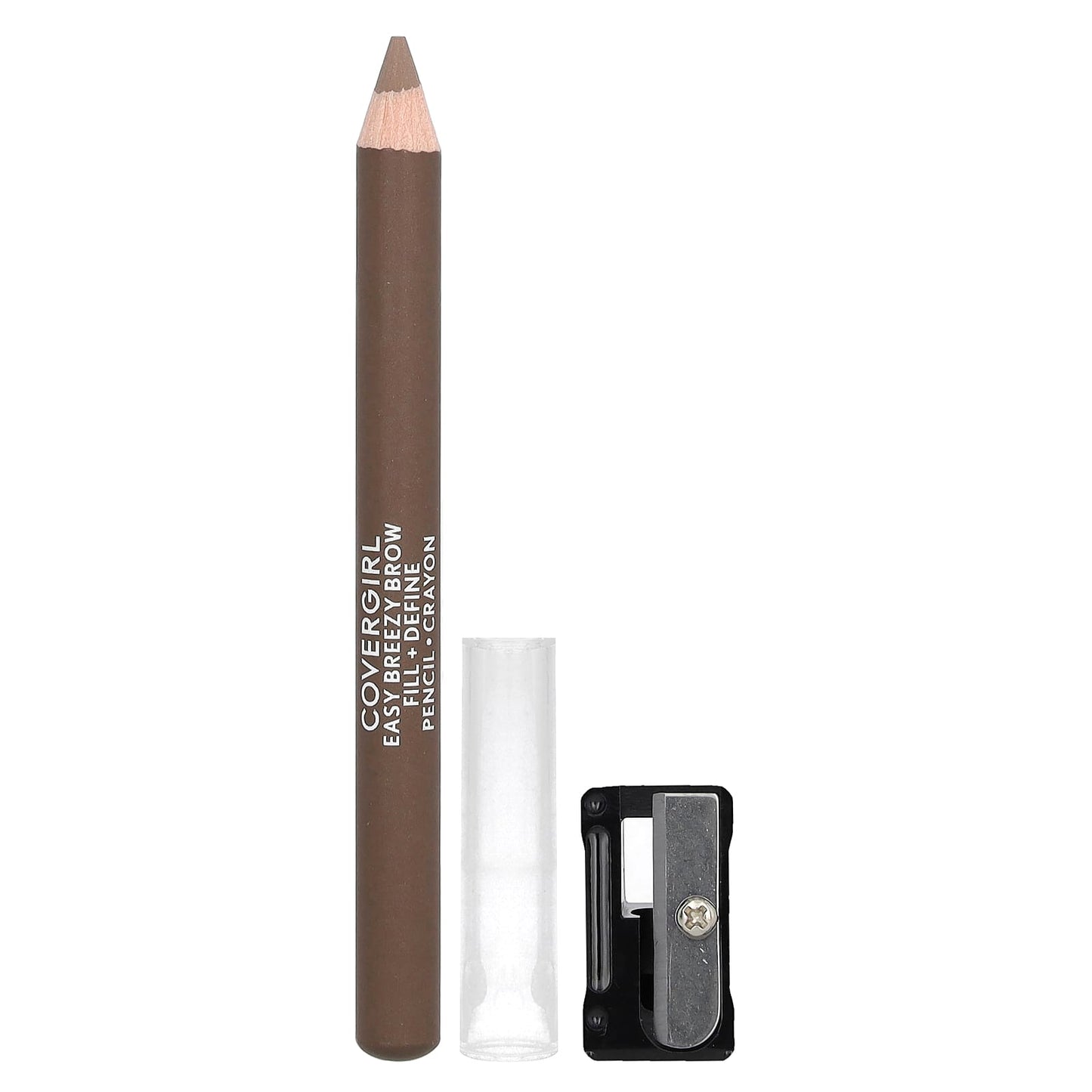 Covergirl-Easy Breezy Brow-Fill + Define Pencil-510 Soft Brown-0.06 oz (1.7 g)