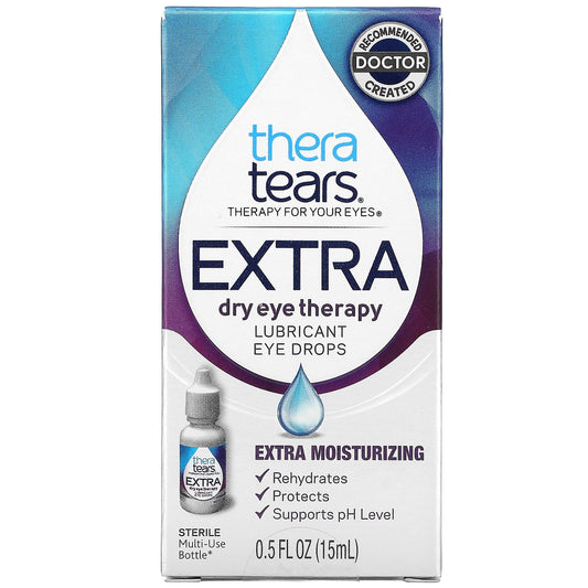 TheraTears-Extra Dry Eye Therapy-Lubricant Eye Drops-0.5 fl oz (15 ml)