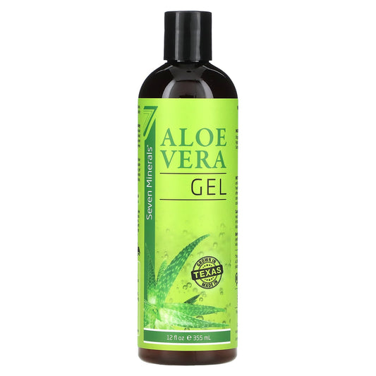 Seven Minerals-Aloe Vera Gel-12 fl oz (355 ml)