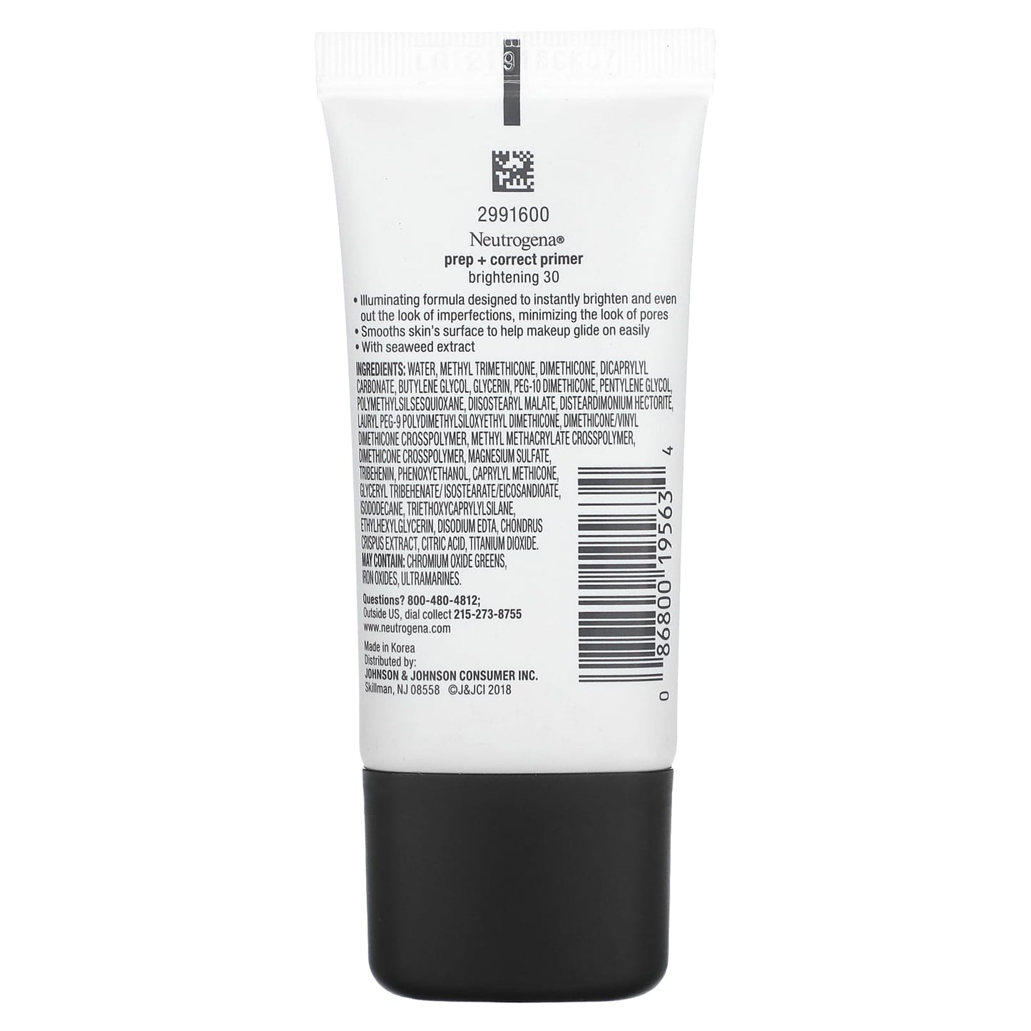 Neutrogena, Prep + Correct Primer, Brightening, 1 oz (30 g)