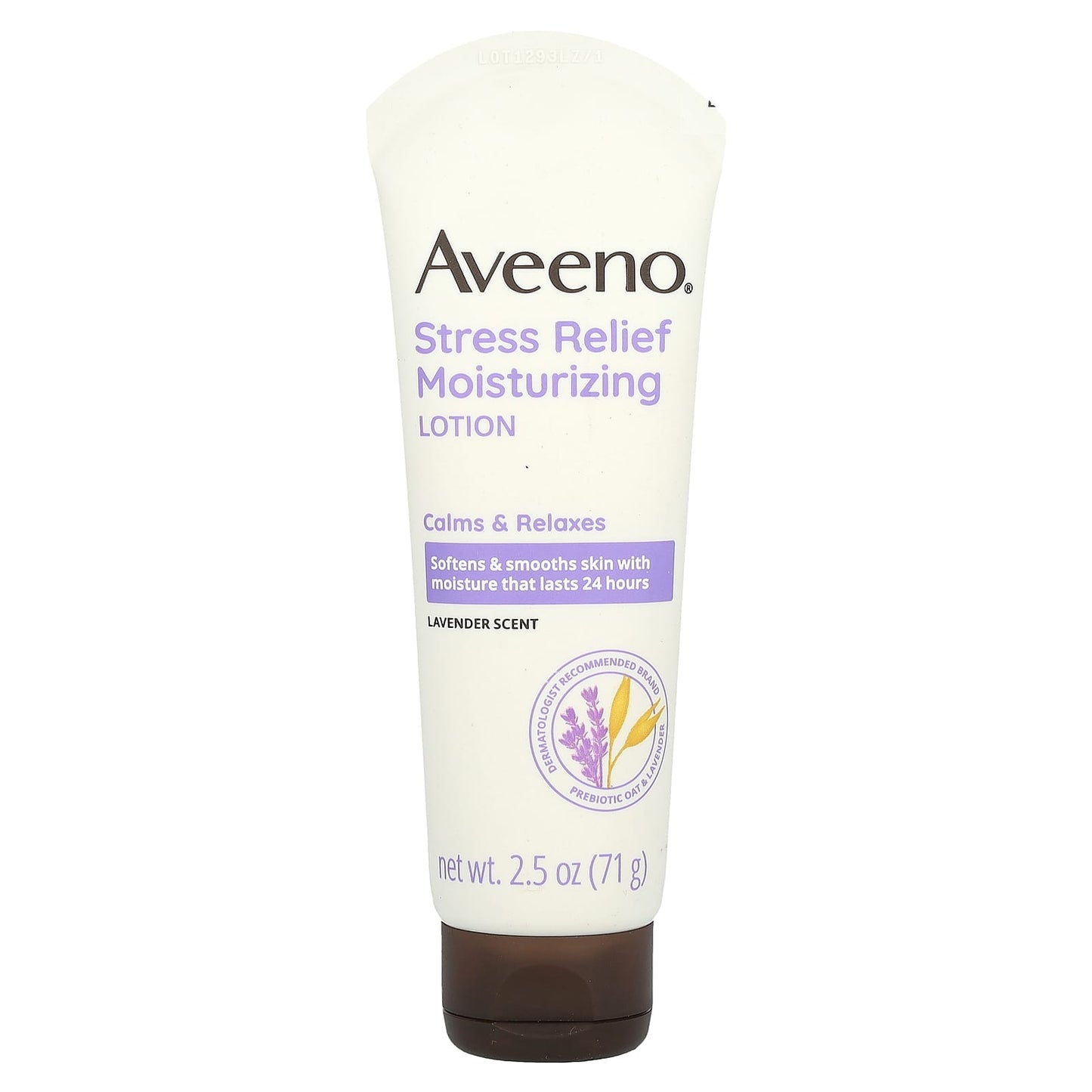 Aveeno-Stress Relief Moisturizing Lotion-Lavender-2.5 oz (71 g)