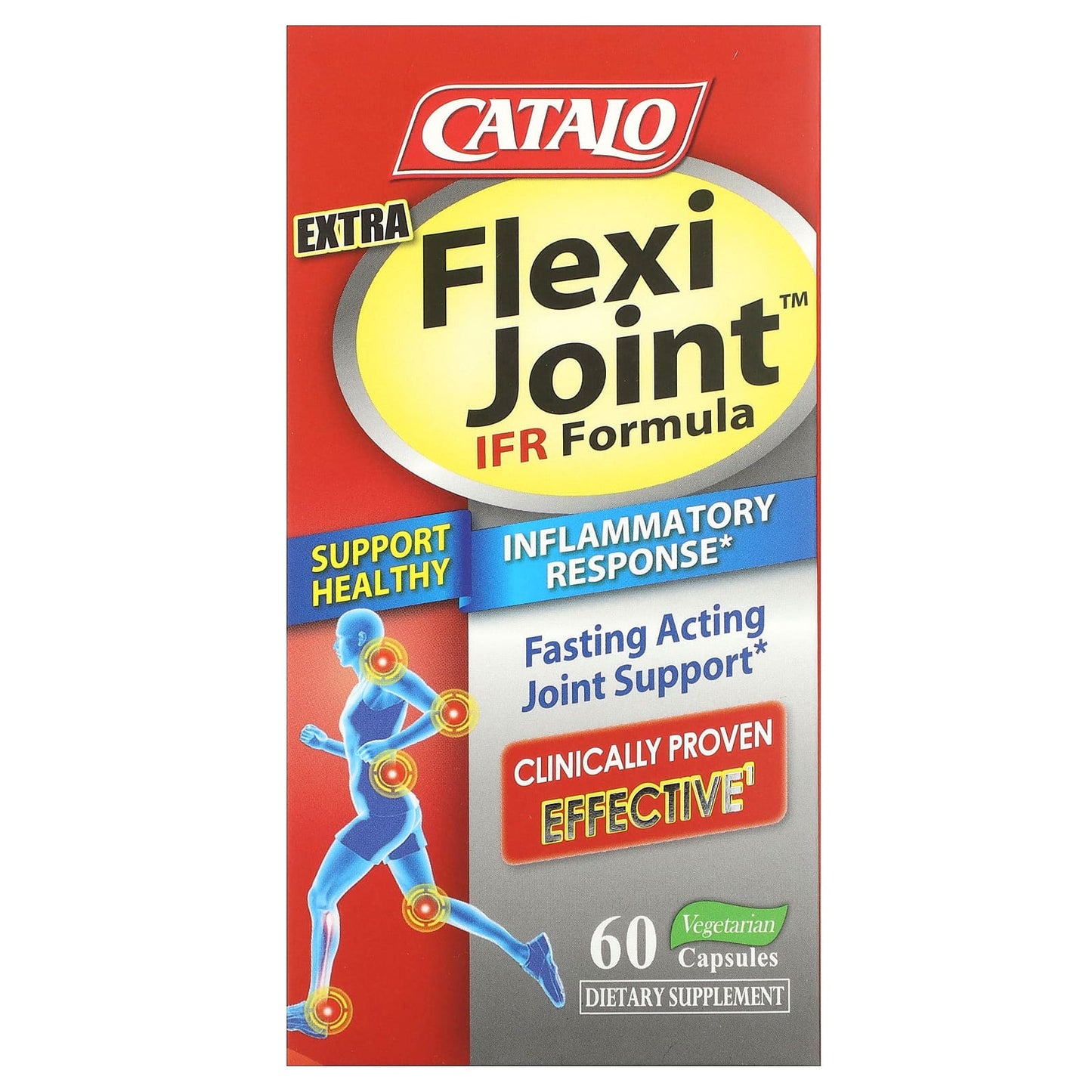 Catalo Naturals-Extra Flexi Joint-IFR Formula-60 Vegetarian Capsules