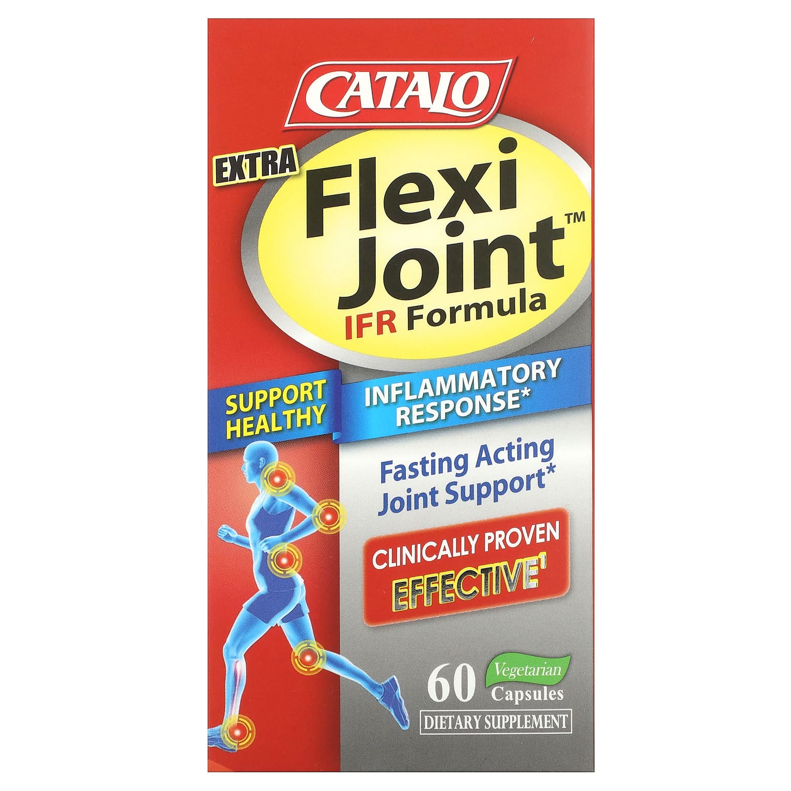 Catalo Naturals-Extra Flexi Joint-IFR Formula-60 Vegetarian Capsules