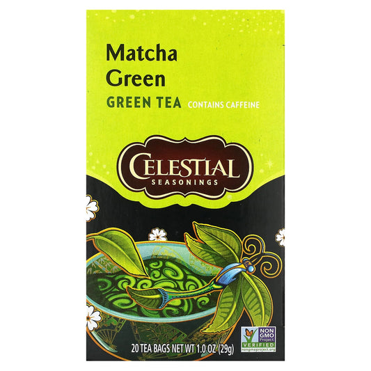 Celestial Seasonings-Green Tea-Matcha-20 Tea Bags-1 oz (29 g) Each