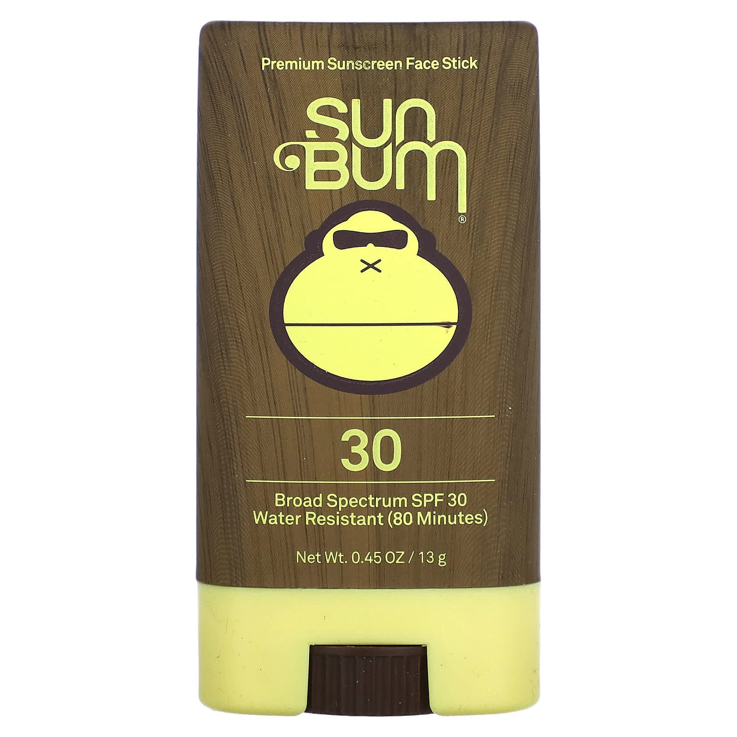 Sun Bum, Premium Sunscreen Face Stick, SPF 30 , 0.45 oz (13 g)