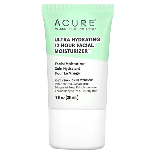 ACURE-Ultra Hydrating-12 Hour Facial Moisturizer-1 fl oz (30 ml)