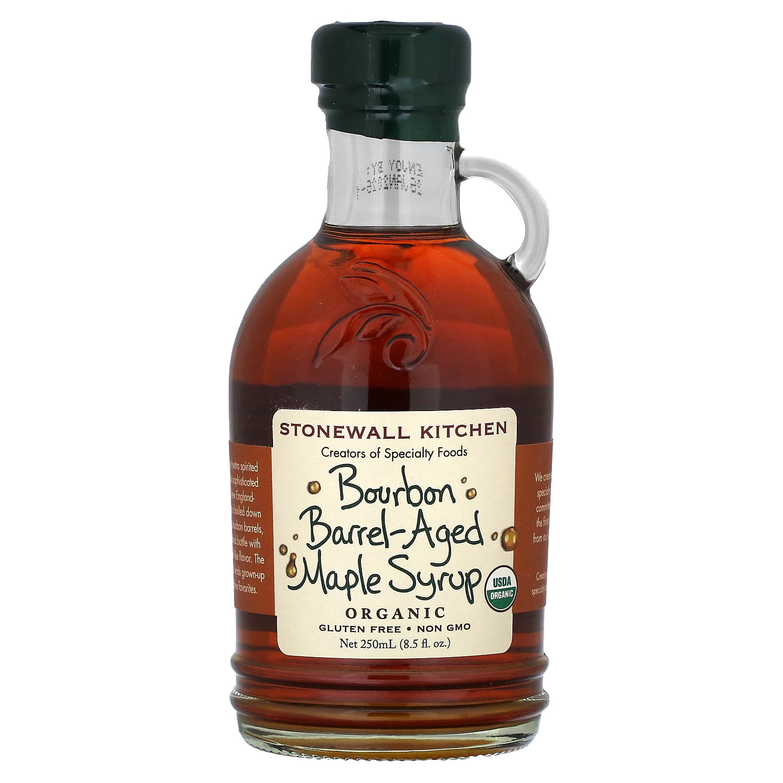 Stonewall Kitchen-Organic Bourbon Barrel-Aged Maple Syrup-8.5 fl oz (250 ml)