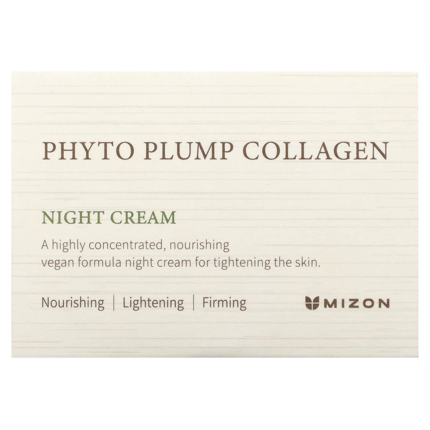 Mizon, Phyto Plump Collagen, Night Cream, 1.69 fl oz (50 ml)