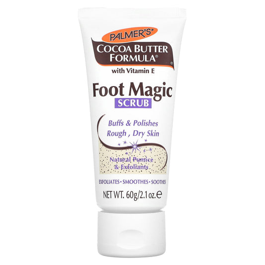 Palmer's-Coconut Butter Formula with Vitamin E-Foot Magic Scrub-2.1 oz (60 g)