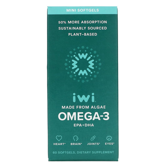 iWi-Omega-3 Mini EPA + DHA-60 Softgels