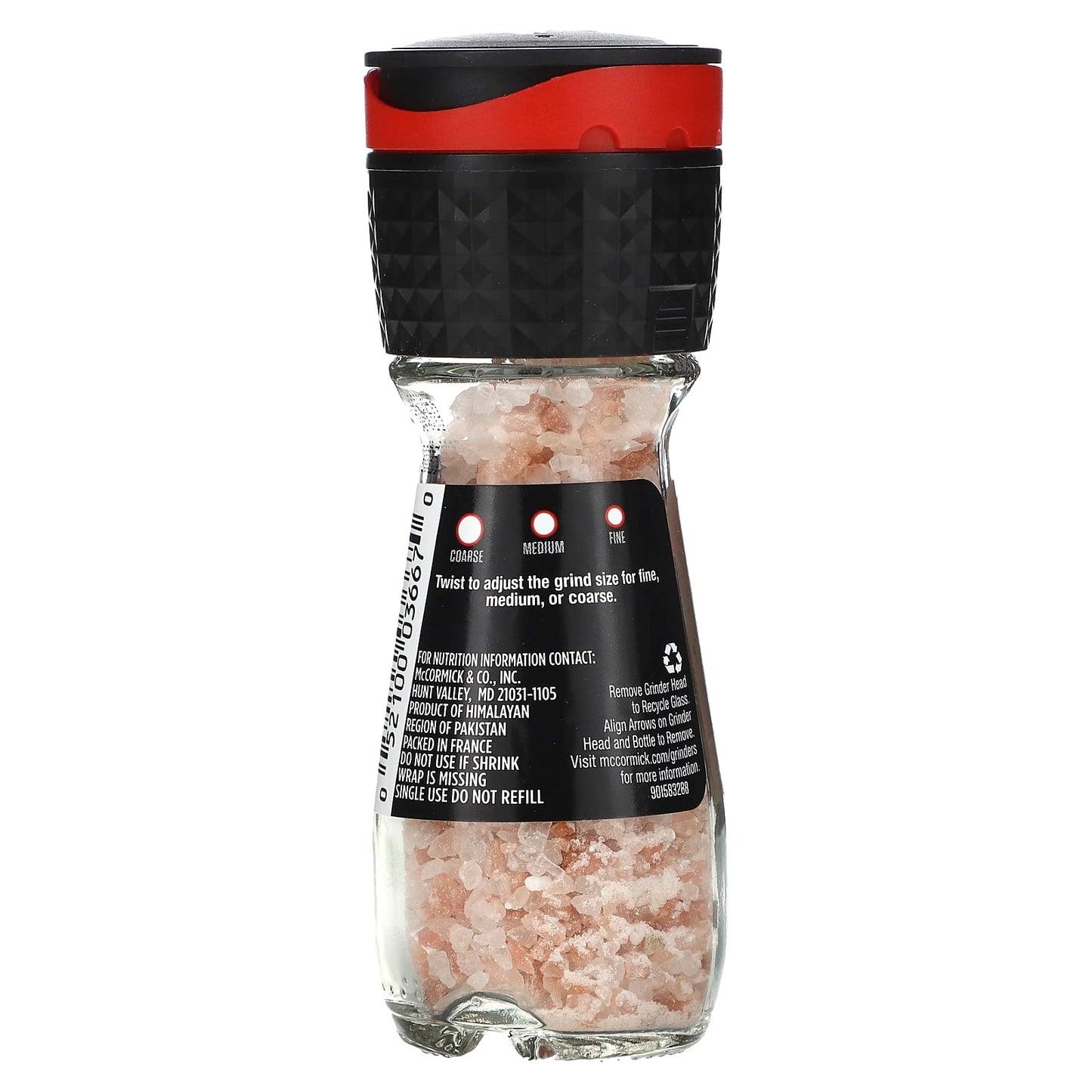 McCormick, Himalayan Pink Salt  Grinder, 2.5 oz (70 g)