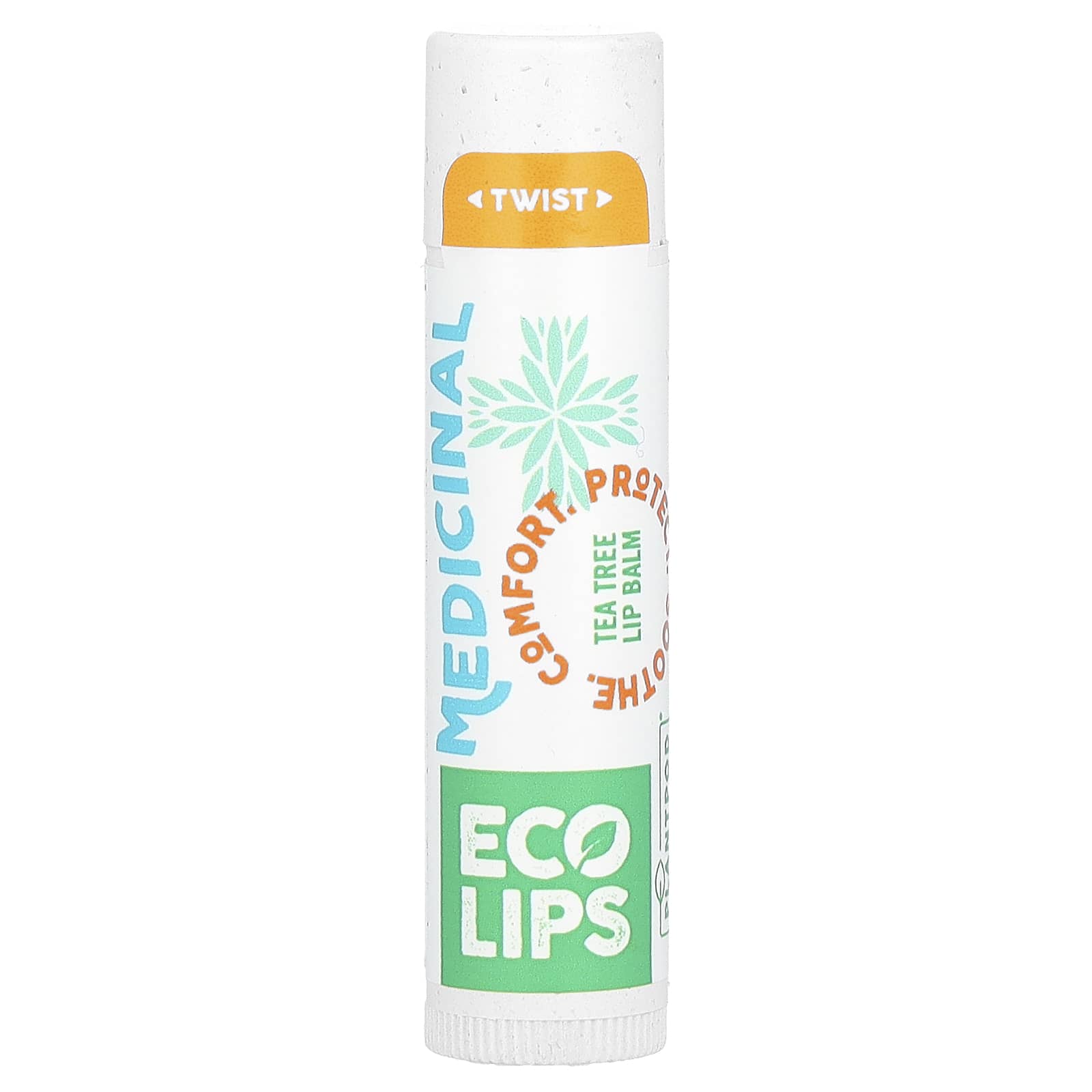 Eco Lips-Medicinal Lip Balm-Tea Tree-0.15 oz (4.25 g)