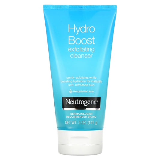 Neutrogena-Hydro Boost-Exfoliating Cleanser-5 oz (141 g)