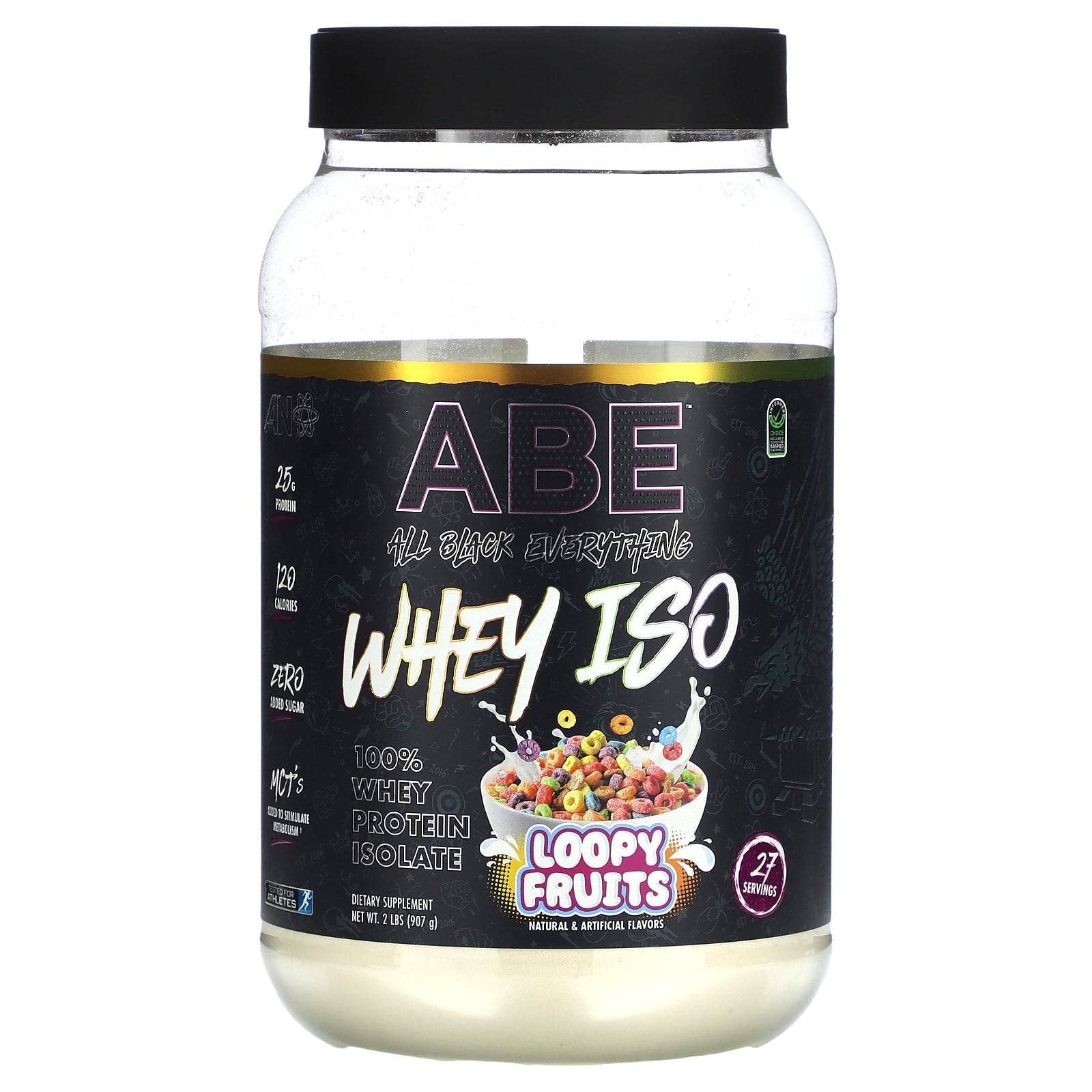 ABE-Whey ISO-Loopy Fruits-2 lbs (907 g)