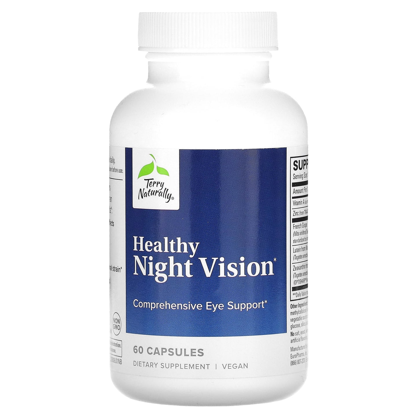 Terry Naturally, Healthy Night Vision, 60 Capsules