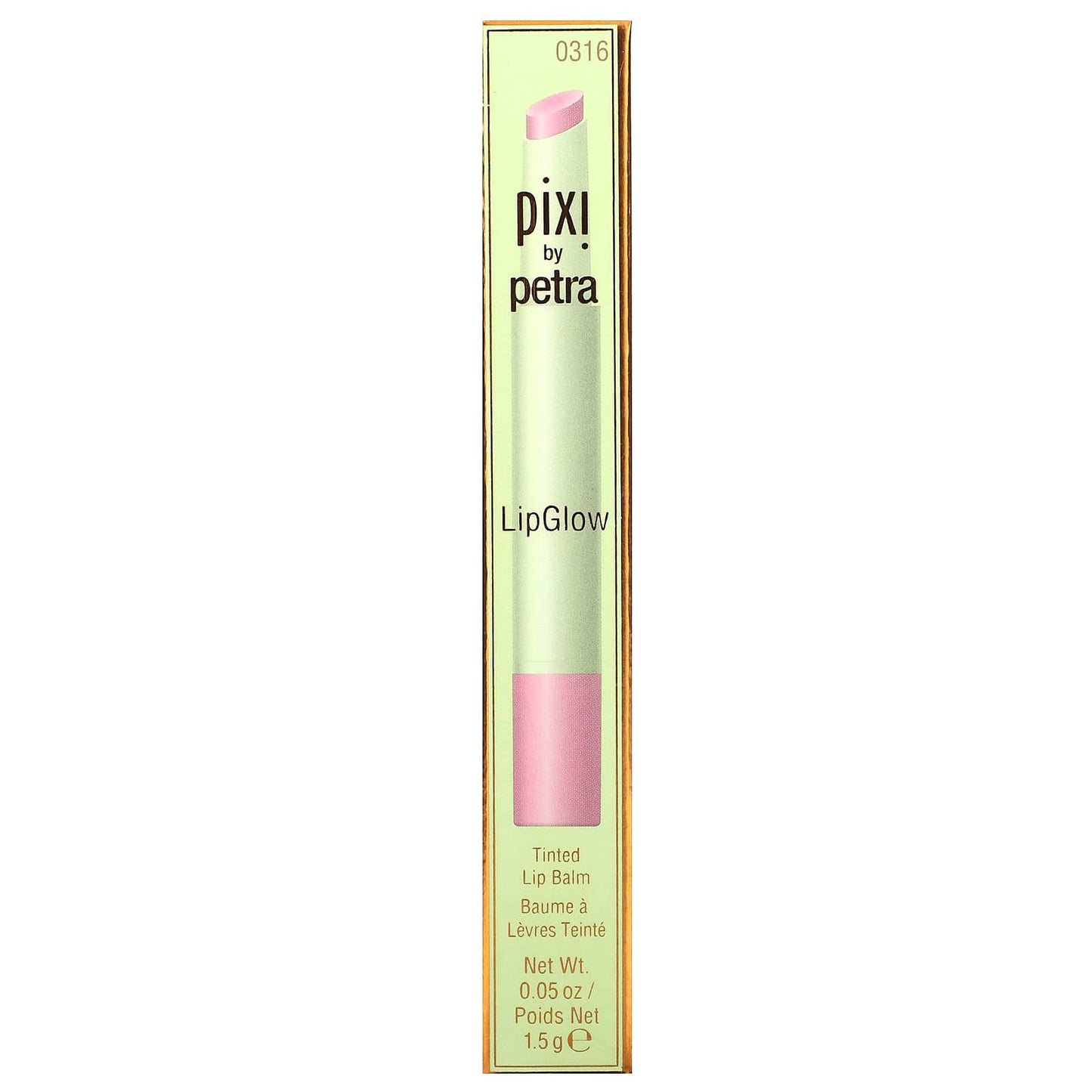 Pixi Beauty, LipGlow, Tinted Lip Balm, 0316 Fleur, 0.05 oz (1.5 g)