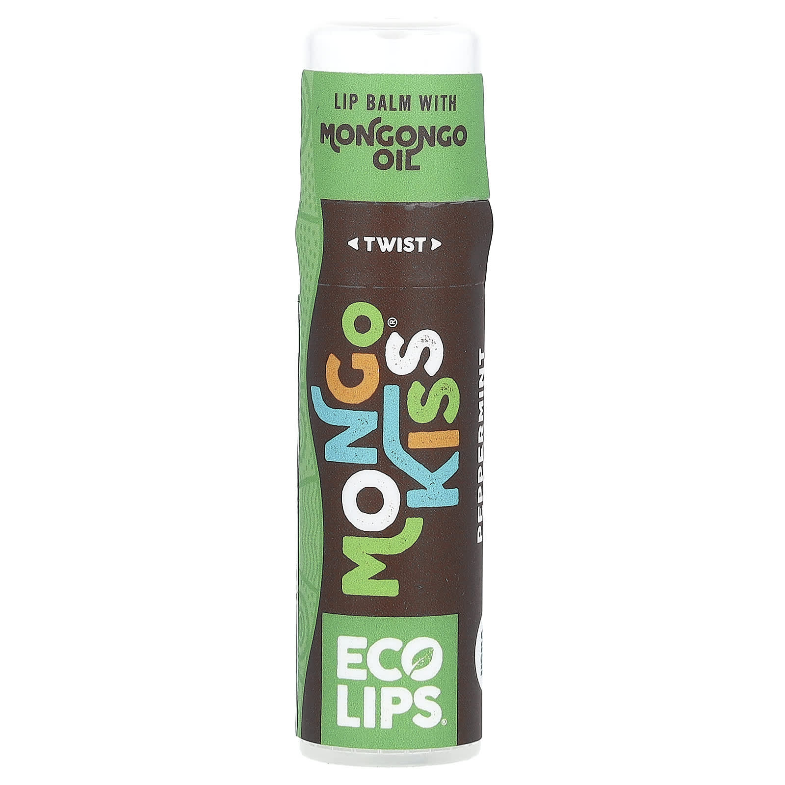 Eco Lips-Mongo Kiss-Lip Balm-Peppermint-0.25 oz (7 g)