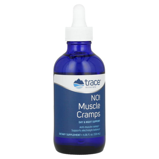 Trace Minerals ®-No! Muscle Cramps-4.06 fl oz (120 ml)