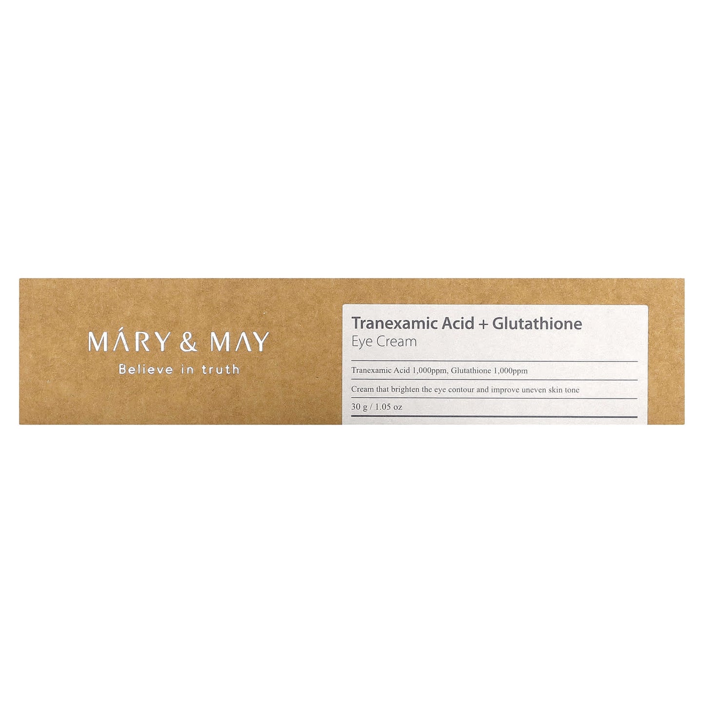 Mary & May, Tranexamic Acid + Glutathione Eye Cream, 1.05 oz (30 g)