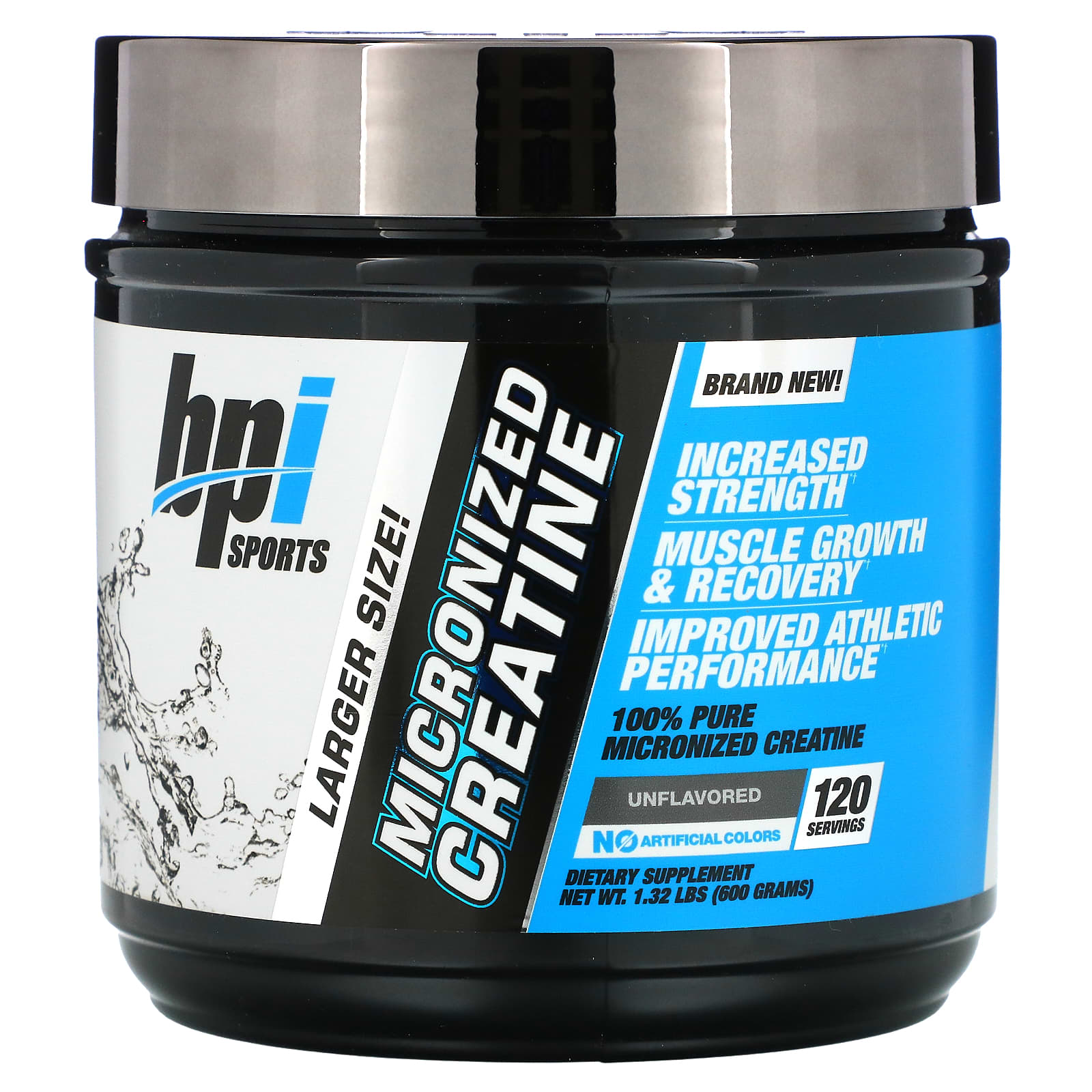 BPI Sports-Micronized Creatine-Unflavored-1.32 lbs (600 g)