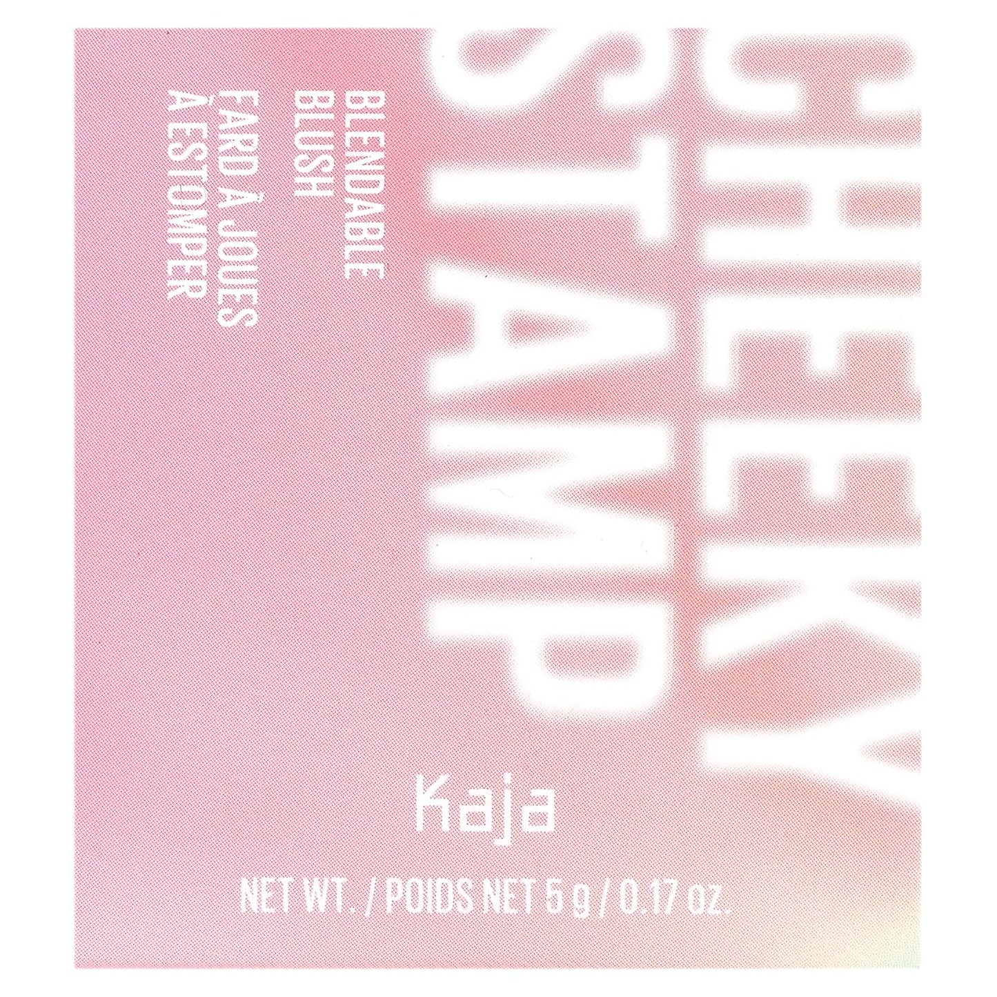 Kaja, Cheeky Stamp, Blendable Blush, 04 Feisty, 0.17 oz (5 g)