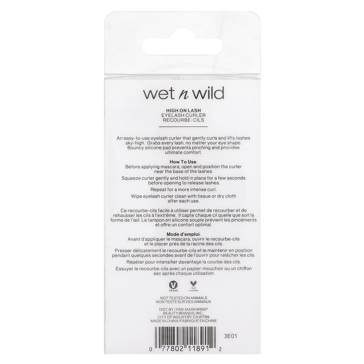 wet n wild, High On Lash Eyelash Curler, 1 Count