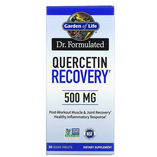 Garden of Life-Dr. Formulated-Quercetin Recovery-500 mg-30 Vegan Tablets