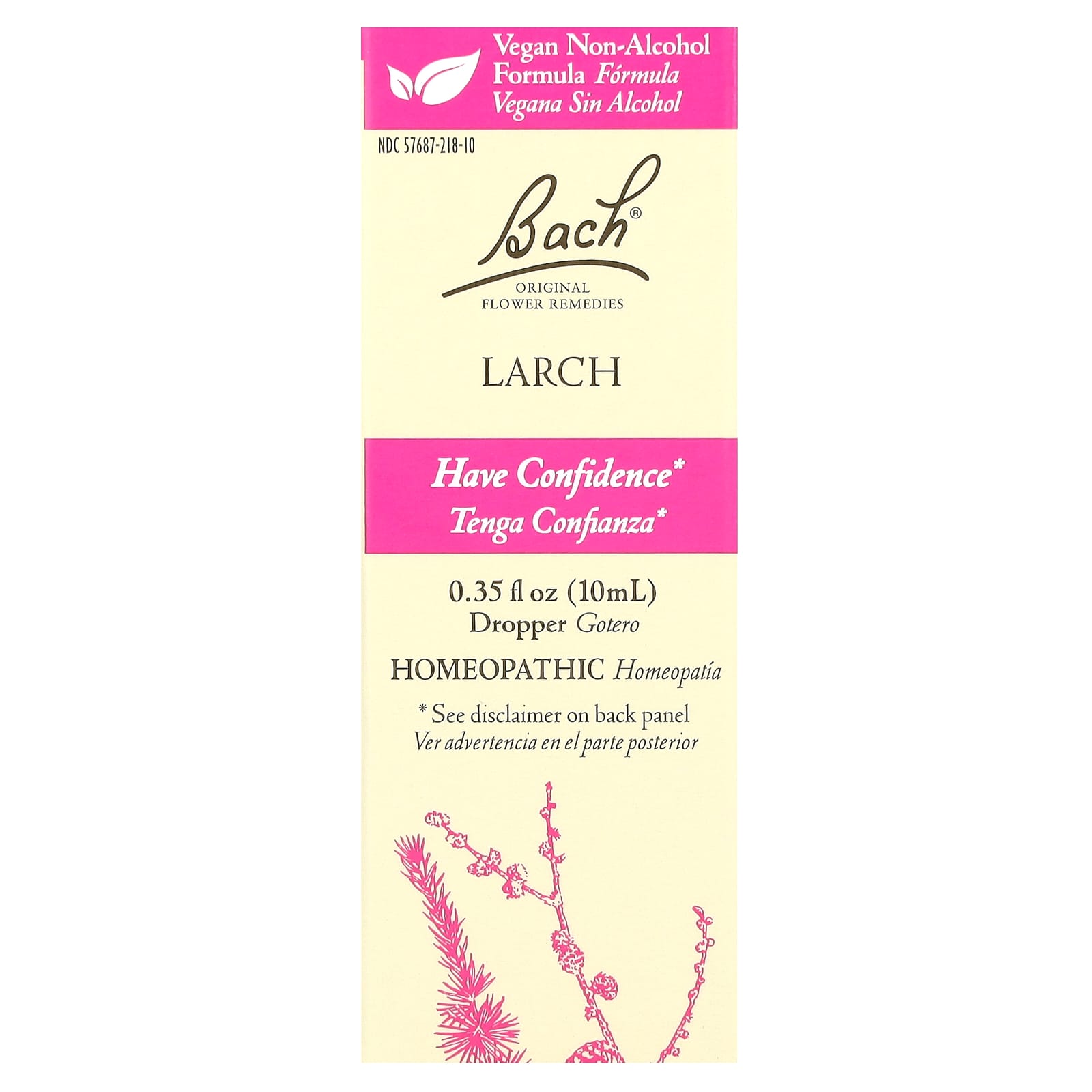 Bach-Original Flower Remedies-Larch-0.35 fl oz (10 ml)