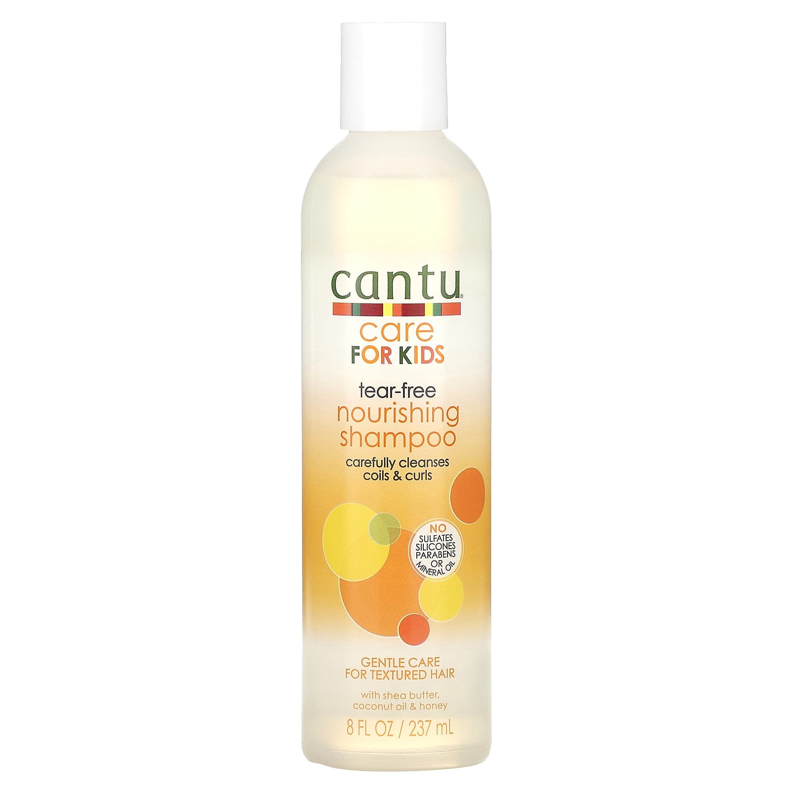 Cantu-Care For Kids-Tear-Free Nourishing Shampoo-Gentle Care for Textured Hair-8 fl oz (237 ml)