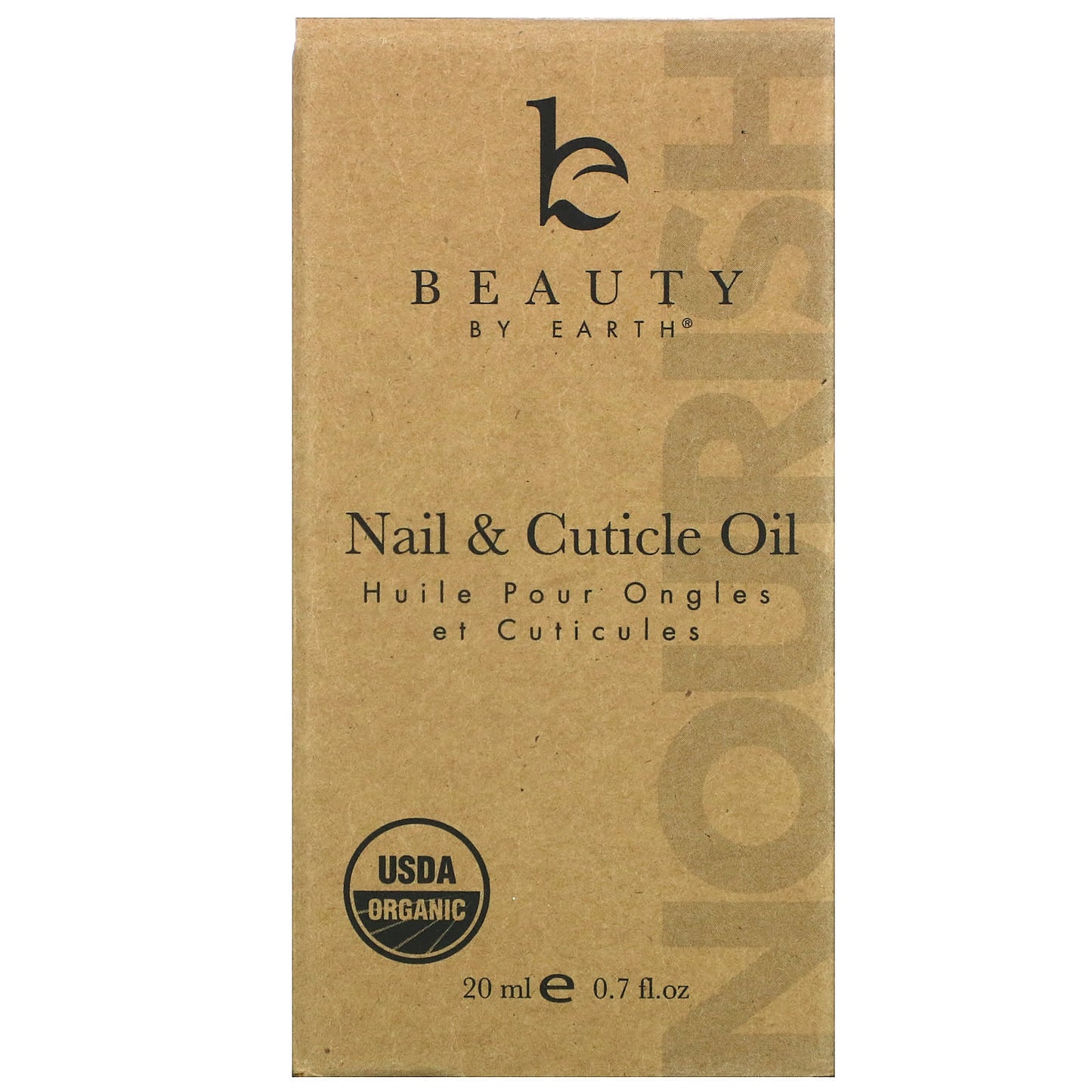 Beauty By Earth, Organic Nail & Cuticle Oil, 0.7 fl oz (20 ml)