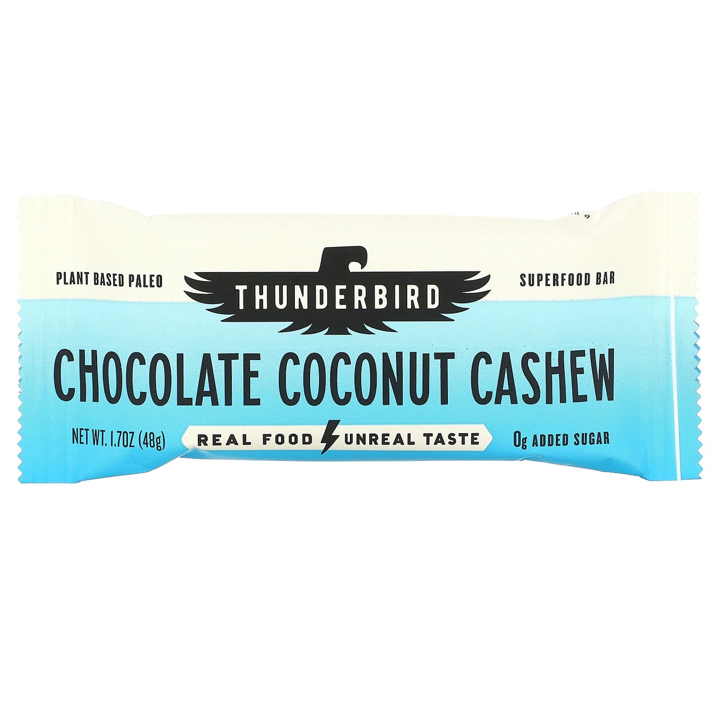 Thunderbird, Superfood Bar, Chocolate Coconut Cashew, 12 Bars, 1.7 oz (48 g) Each