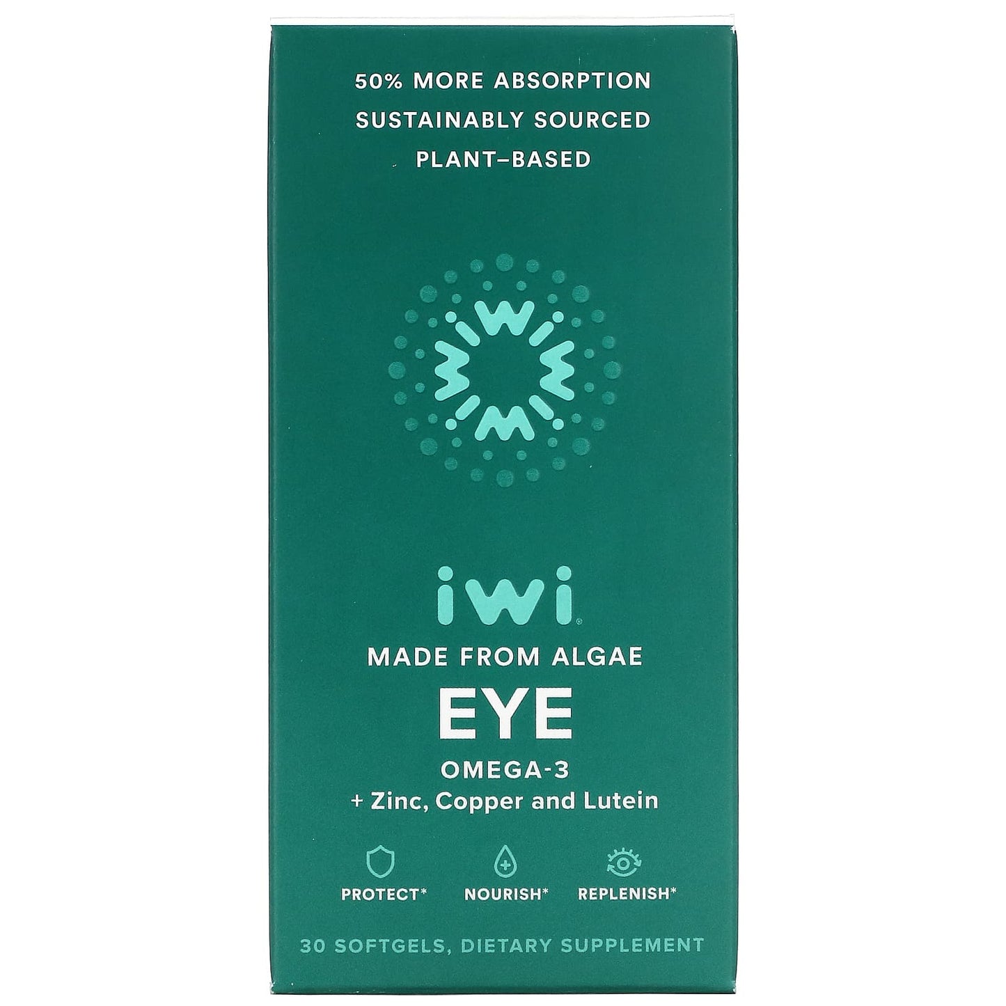 iWi-Eye-Omega-3 + Zinc-Copper and Lutein-30 Softgels