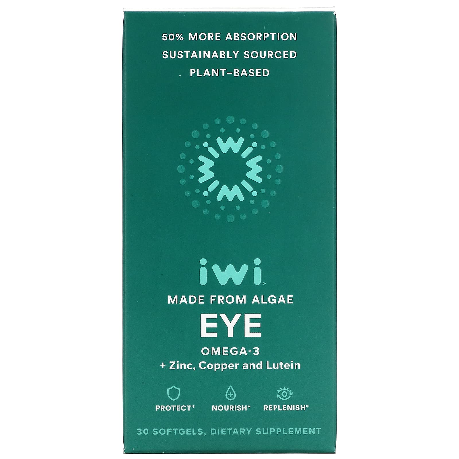 iWi-Eye-Omega-3 + Zinc-Copper and Lutein-30 Softgels