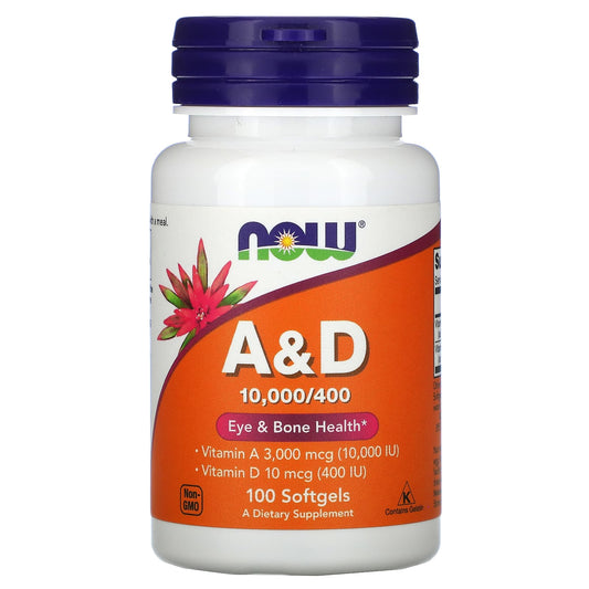 NOW Foods-A&D-100 Softgels