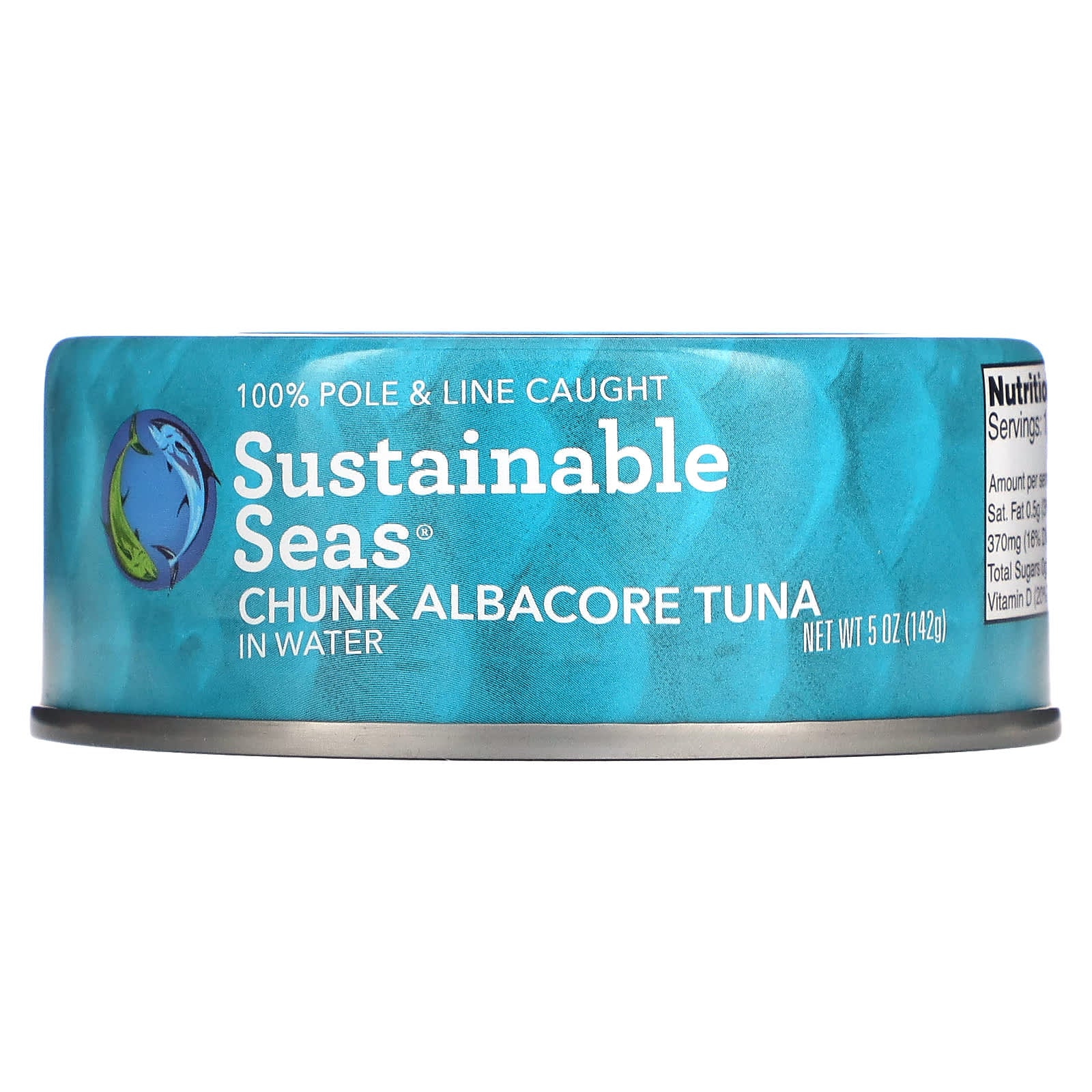 Sustainable Seas-Chunk Albacore Tuna in Water -5 oz (142 g)